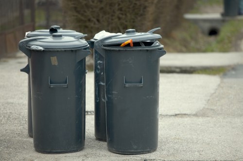 Islington waste clearance service team at work